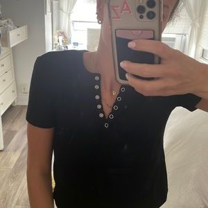 Zara black t shirt